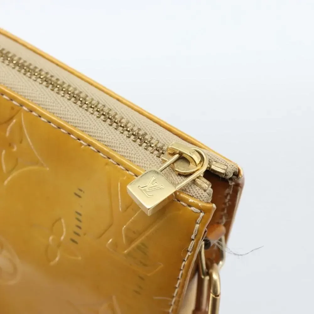 Louis Vuitton Monogram Vernis Lexington Pouch Accessory Beige